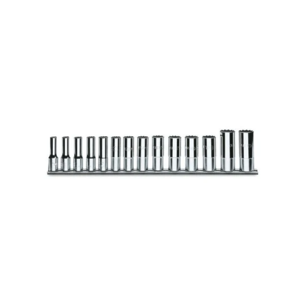 Beta Set Of 14 Hexagon Hand Sockets Long Series
