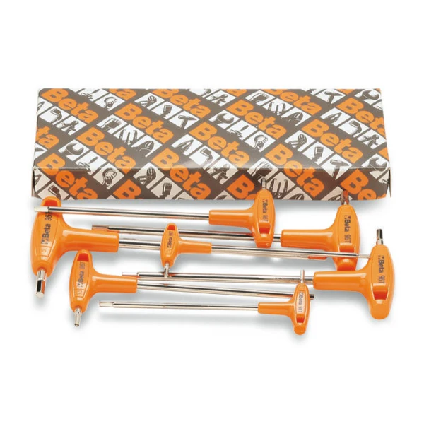 Beta Orange Handle T-Wrenches 96T In Box