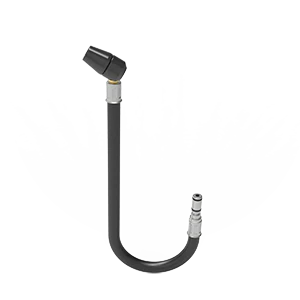 A1970 – Hose + Quick-connect Elbow Valve for Alfano Pressure Sensor