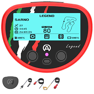 Alfano A1070 LEGEND, Protective Cover, USB Charging Cable, RPM Cable, 14mm NTC Spark Plug Sensor 180cm