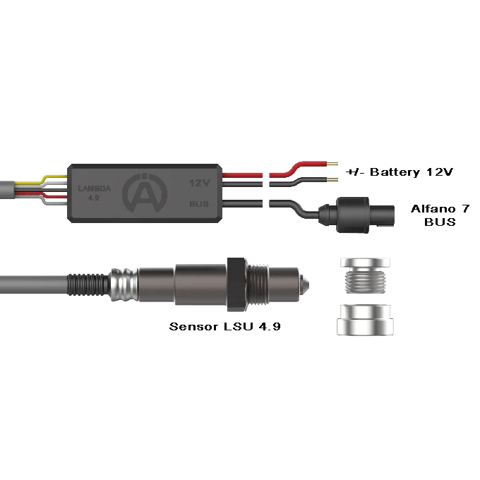 Alfano A2502 Pack Lambda sensor LSU 4.9