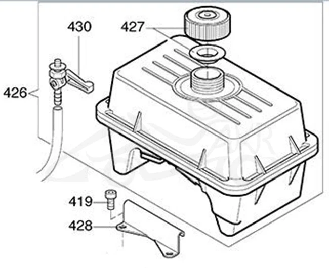 Comer C50 Fuel Tank Cap - Image 2