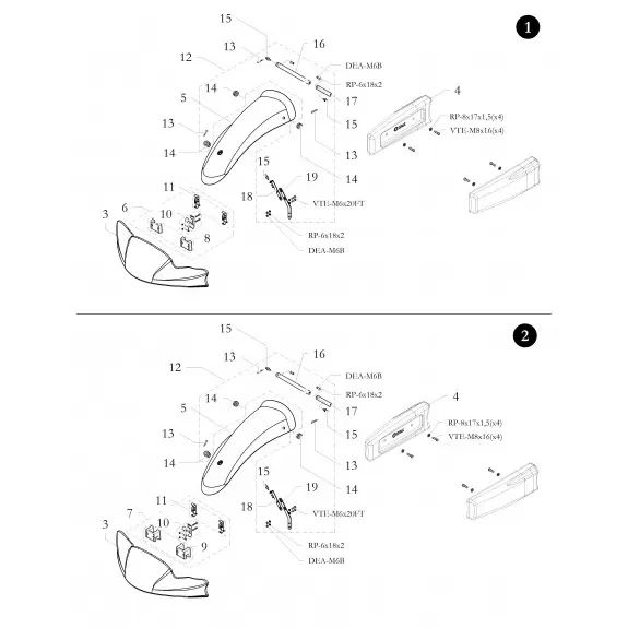 Freeline Bracket Support Panel LH MK20 - Image 2