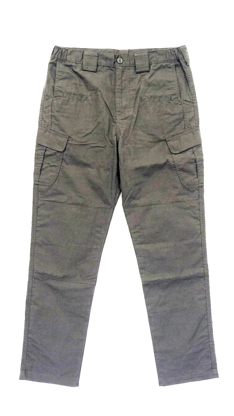 Fyshe Mechanics Cargo Trousers Poly/Cotton Blend Black - Image 2