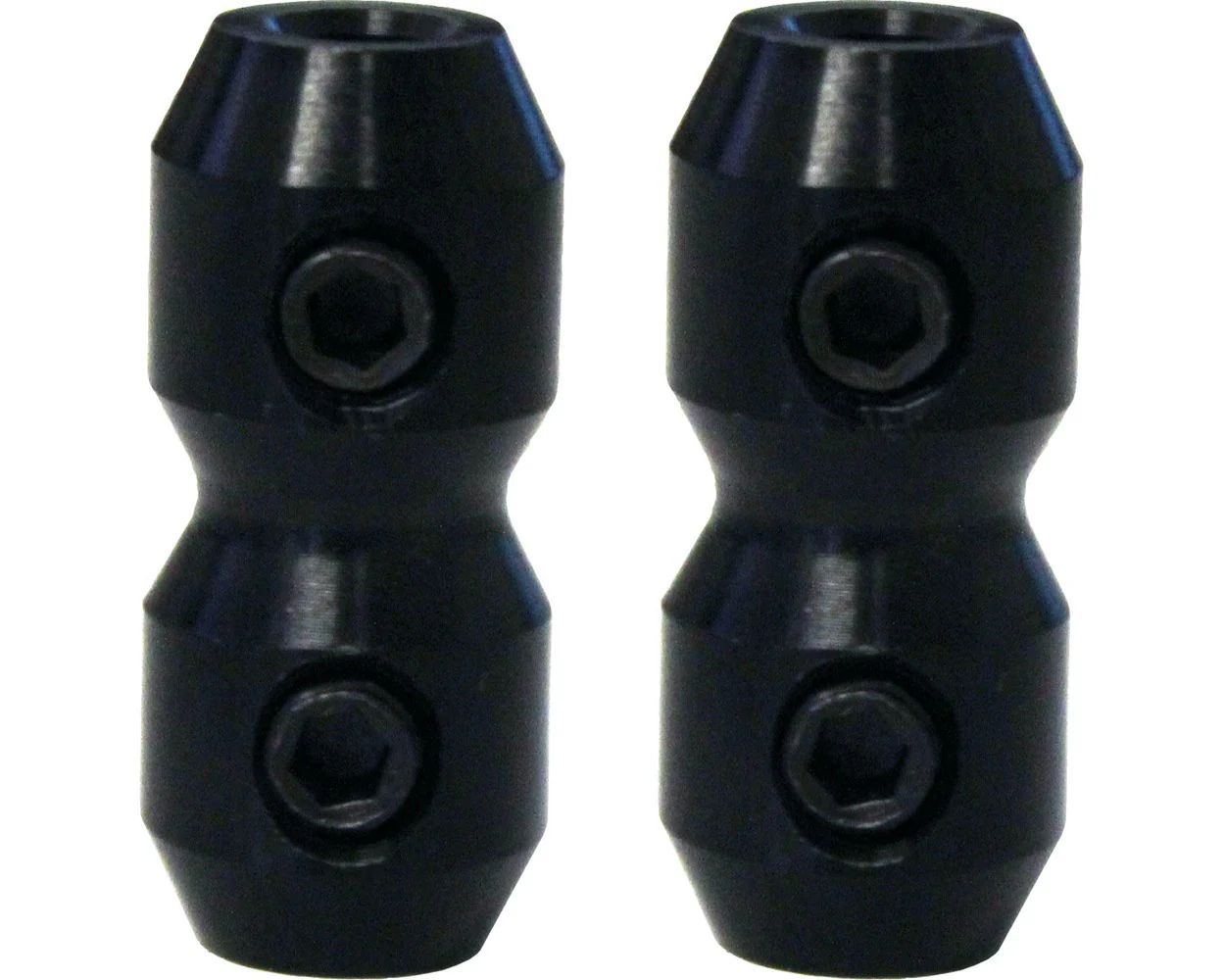 Anodised Cable Clamp Pair 'Bullet' Style - Image 3