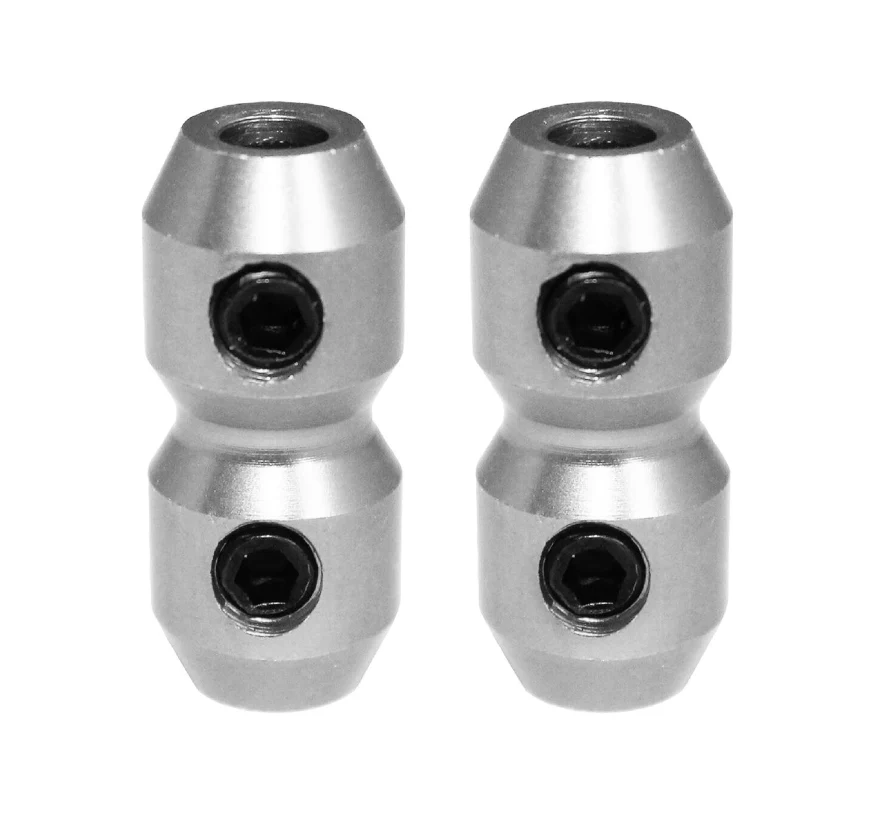 Anodised Cable Clamp Pair 'Bullet' Style - Image 4