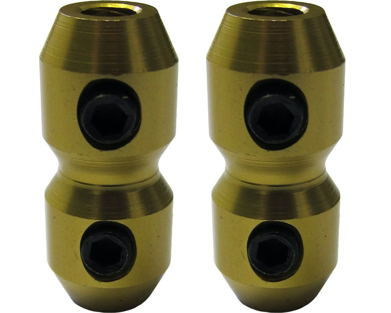 Anodised Cable Clamp Pair 'Bullet' Style - Image 5