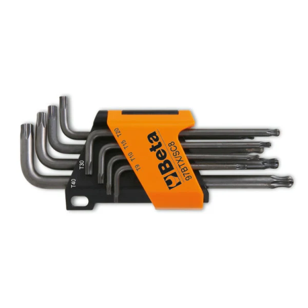 Beta Set Of 8 Ball Head Offset Key Wrenches For TorxĀ® Head Screws