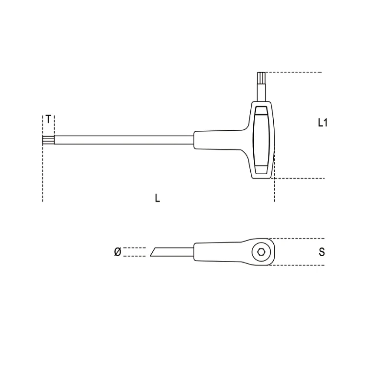 Beta Tools Orange Handle 96T Allen Keys - Image 4