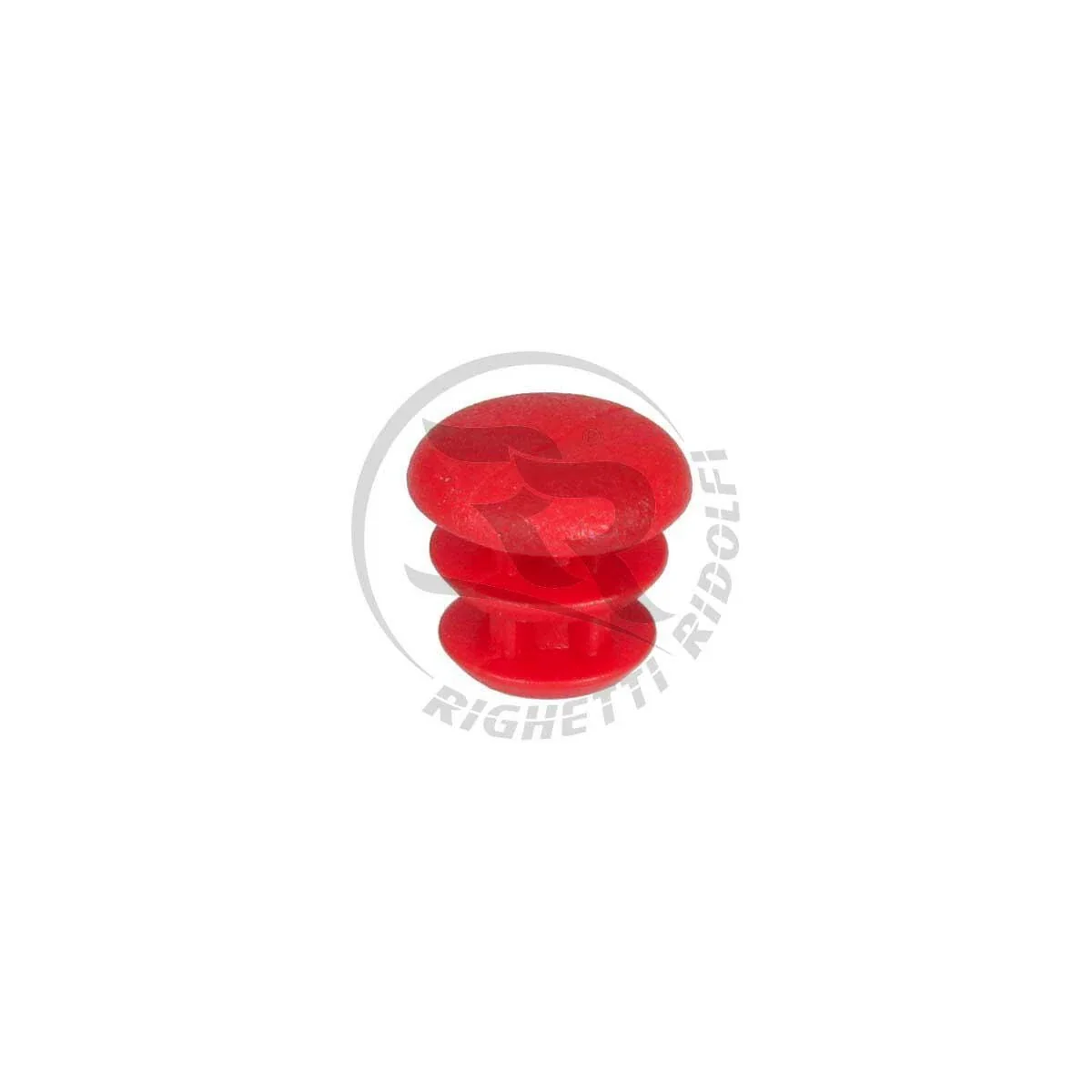 Cap for 12mm Pipe Red/Black 4pk