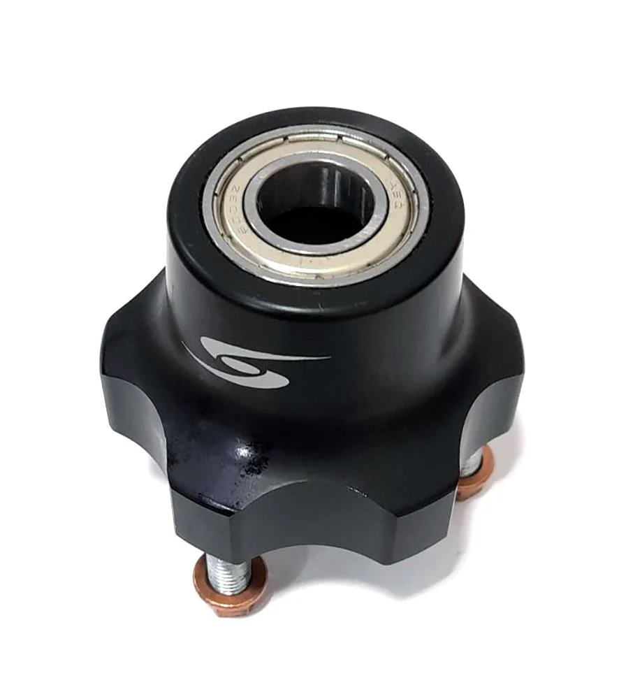 Synergy Freeline Front Wheel Hub 50mm 17mm A/P HQ Black - Image 3