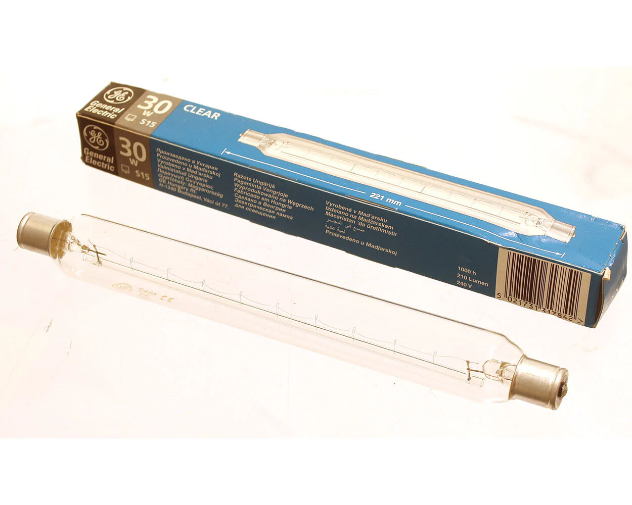 General Electric 55w Clear Halogen Bulbs Pack Of 5 Karting Race