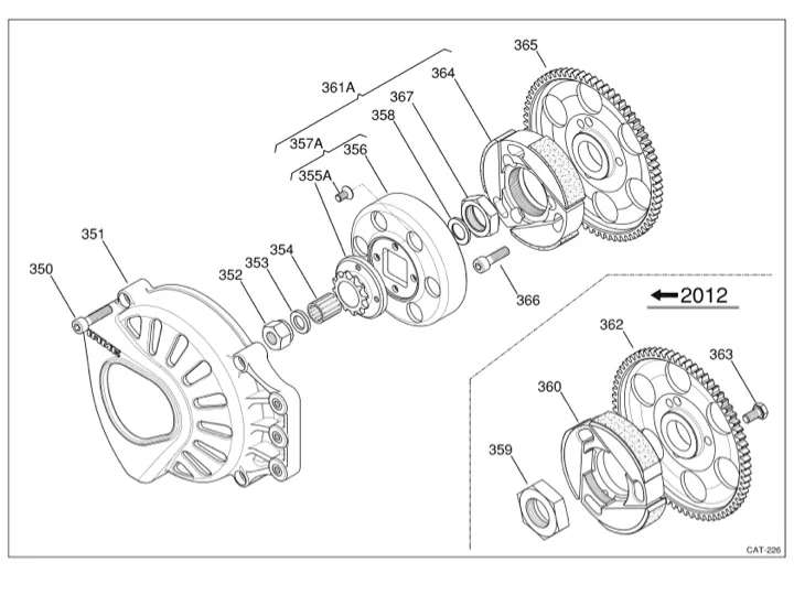 Iame Genuine X30 Drive Sprocket With Bolts - Image 2