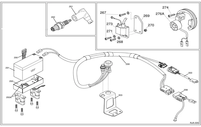 Iame Water Swift Adapter Ignition 2 Poles (IAE-06100) - Image 2