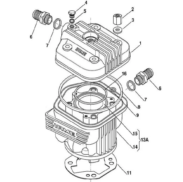Head Gasket OR Internal 3237 IAME X30 - Image 2