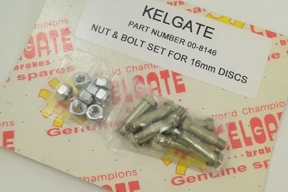 Kelgate 16mm Nut & Bolt Disc Set (Pack Of 8) 00-8146 - Image 3