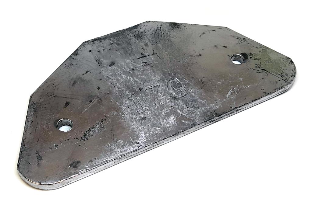 Lead Weight 1kg 2kg 4kg (8mm Bolt) - Image 4