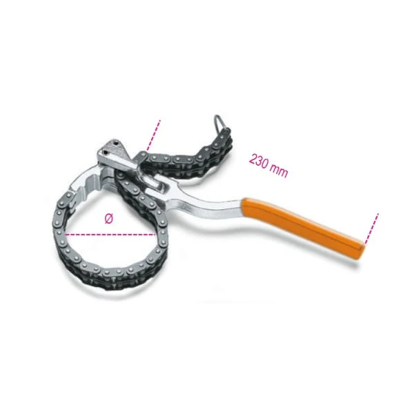 Oil-filter Wrench With Double Chain 60/160mm