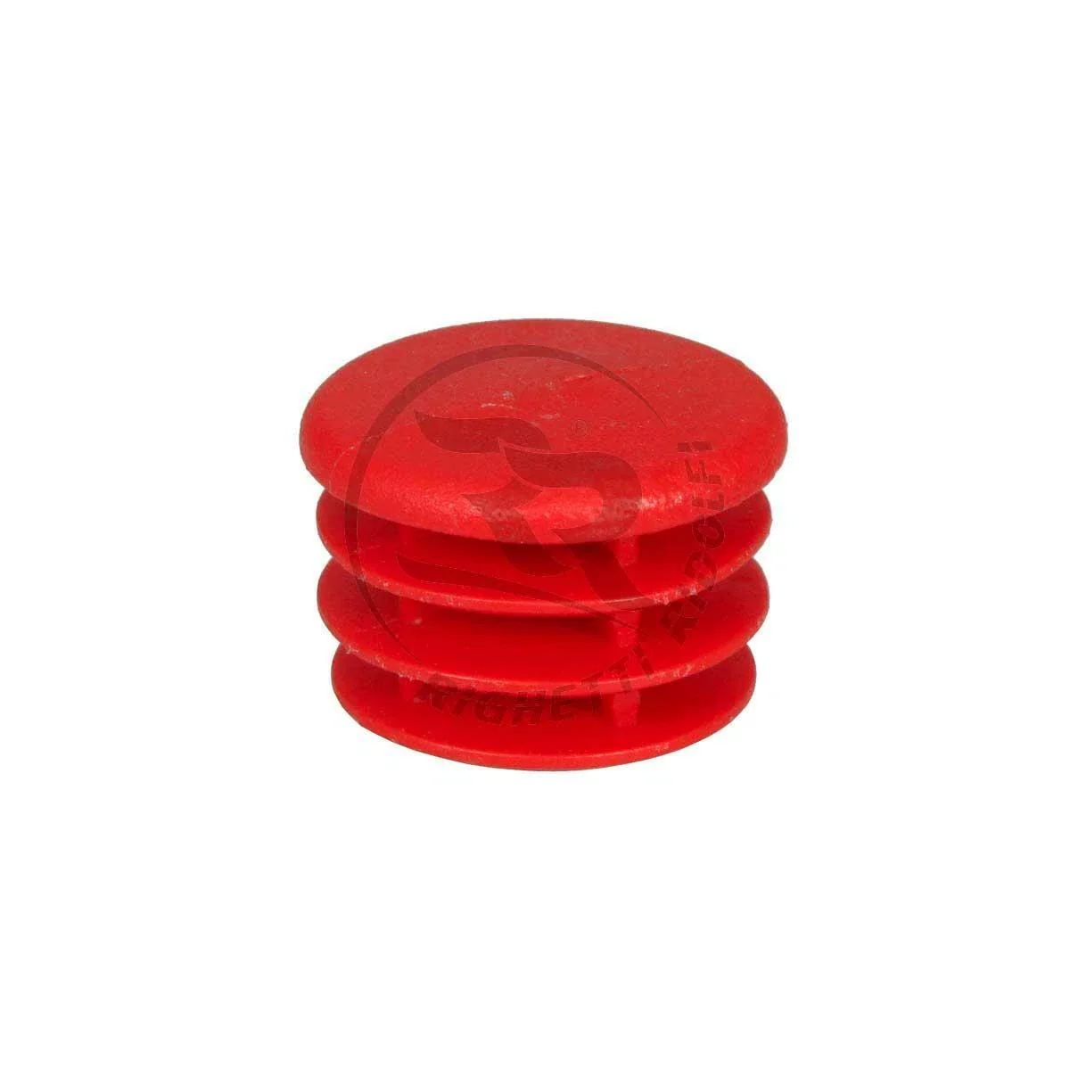 Rubber Caps For Tube Pipe 28mm/30mm Black/Red 4pk - Image 2