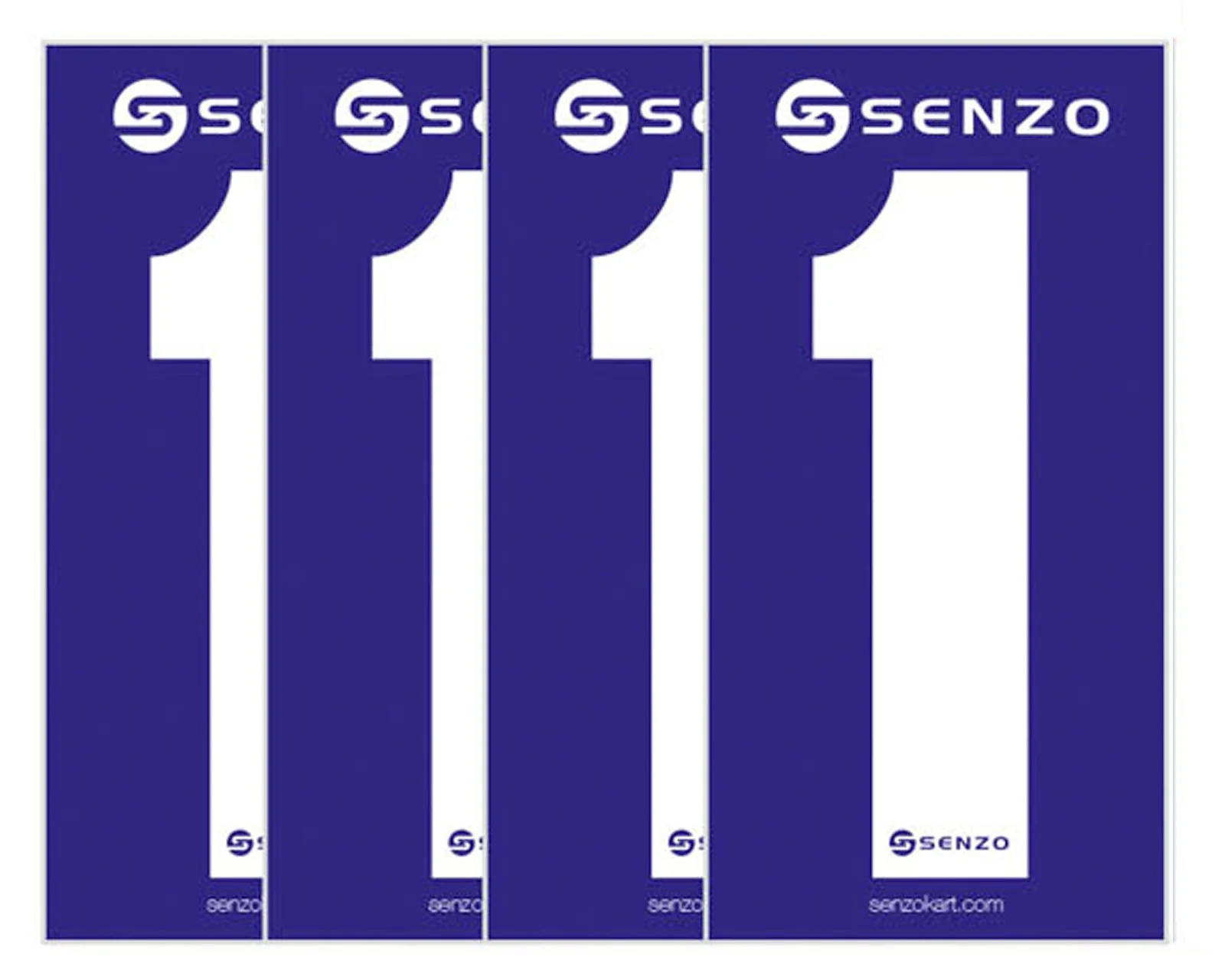 Senzo Adhesive Numbers Pack of 4 - Image 40
