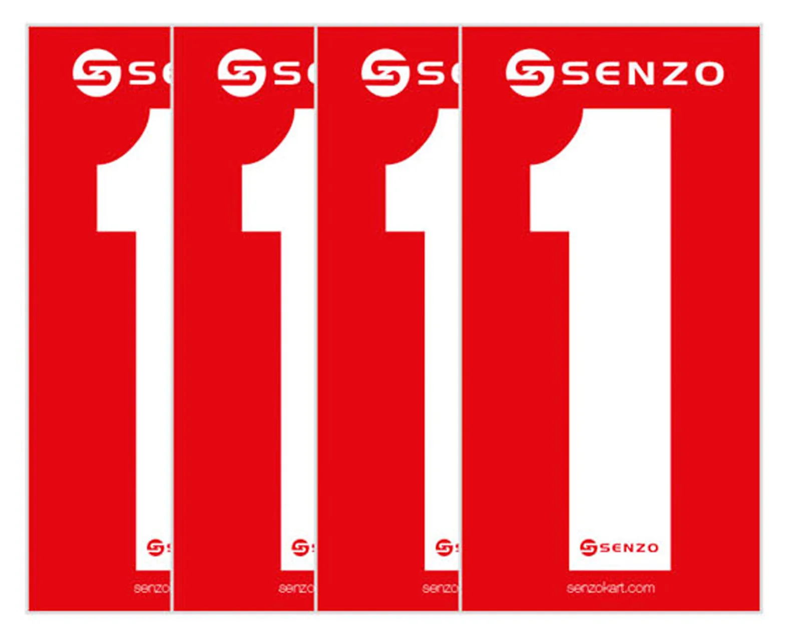 Senzo Adhesive Numbers Pack of 4 - Image 67
