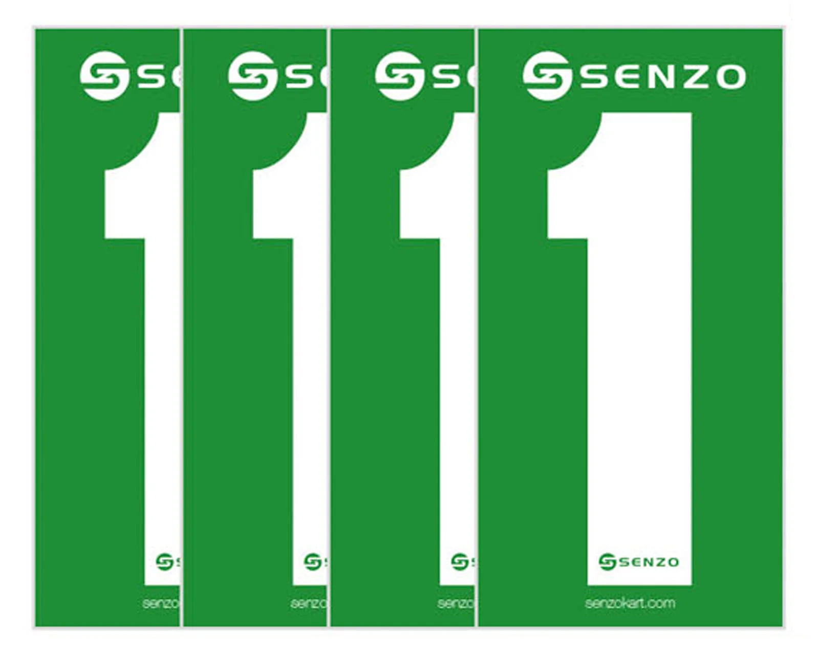 Senzo Adhesive Numbers Pack of 4 - Image 90