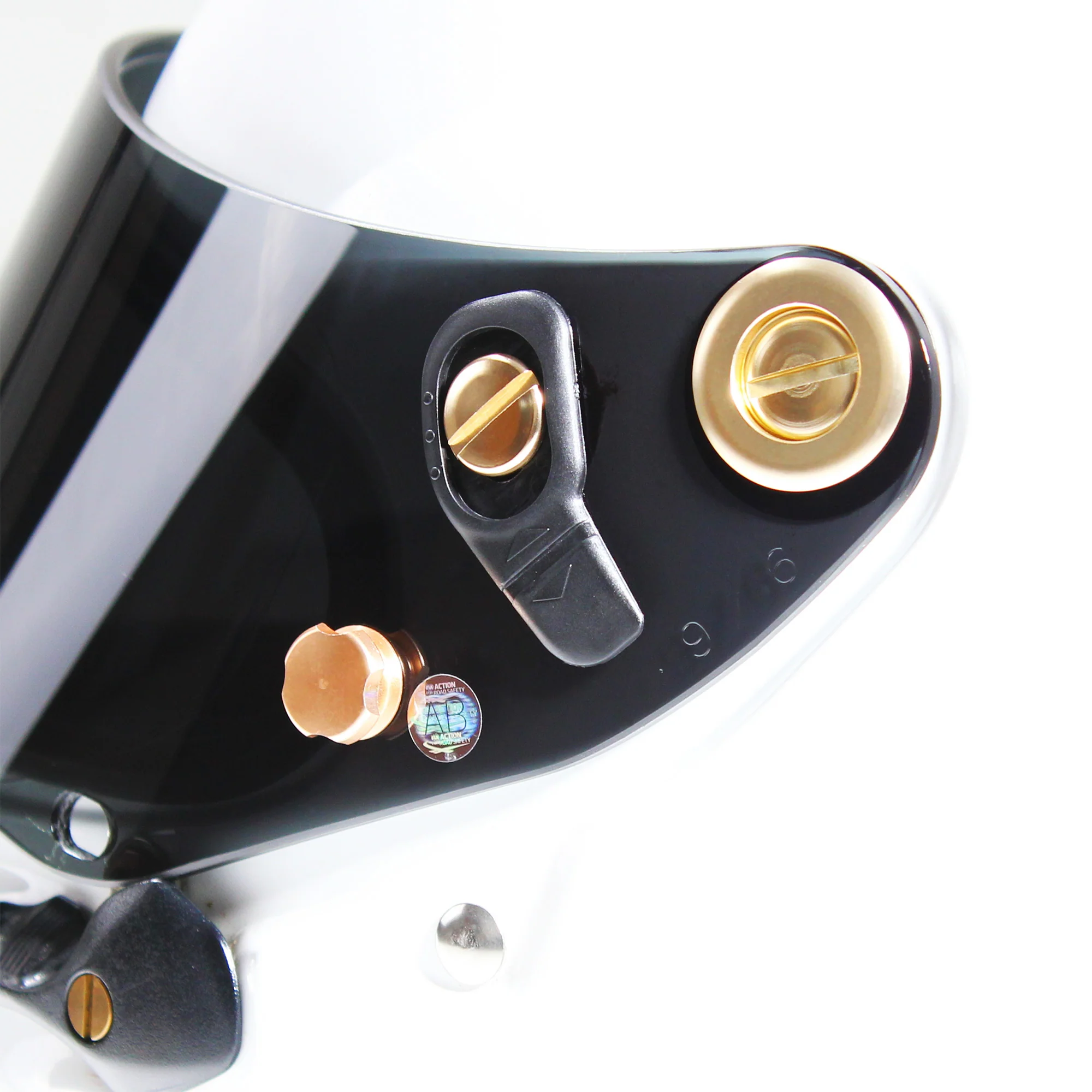 Senzo Replacement Arai Helmet Visor Fitting Kit SK6 / GP6 - Image 16