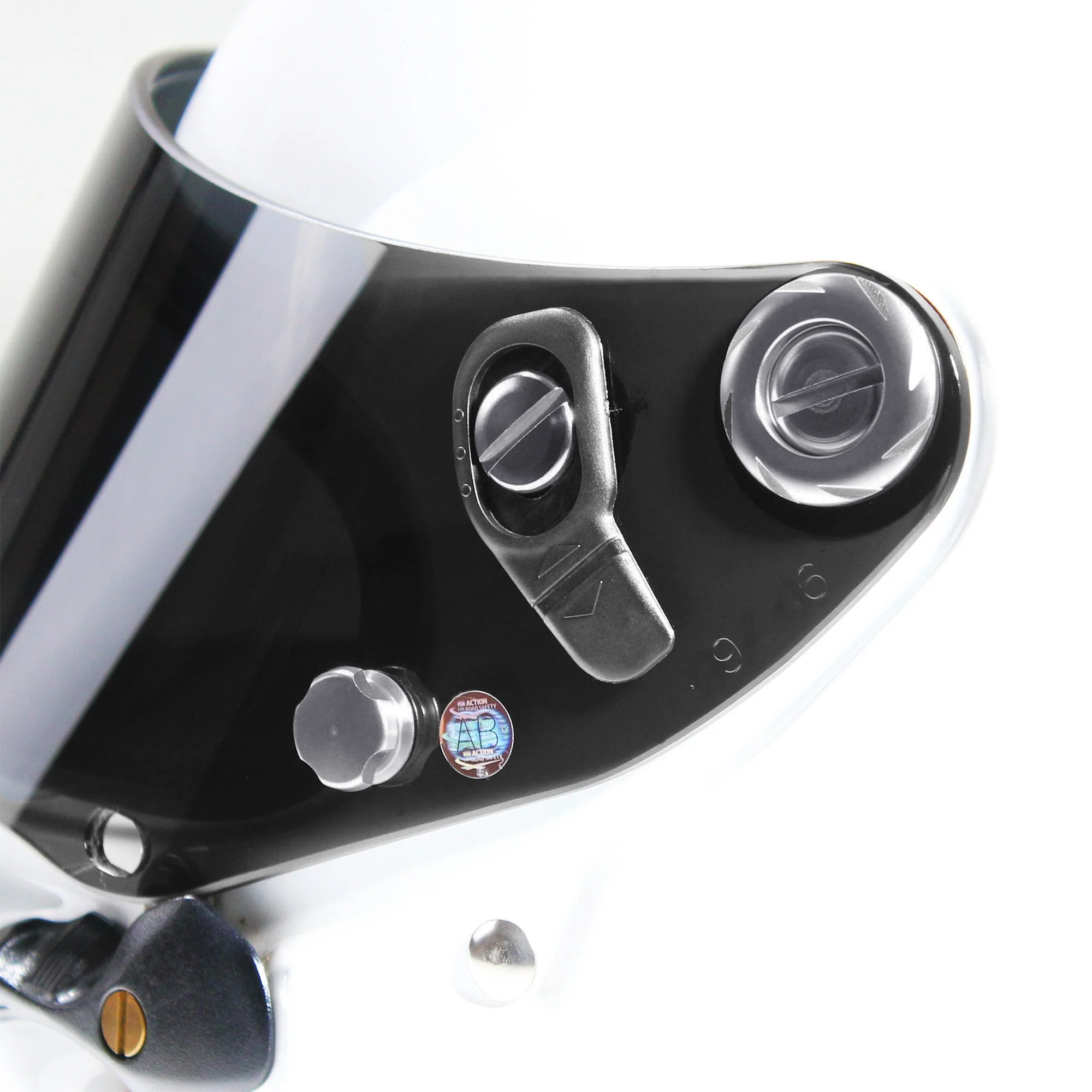 Senzo Replacement Arai Helmet Visor Fitting Kit SK6 / GP6 - Image 28