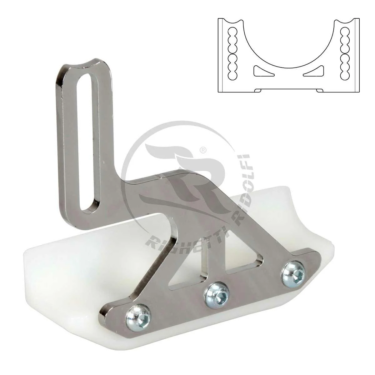 4F Brake Disc Protection Slider for Kart