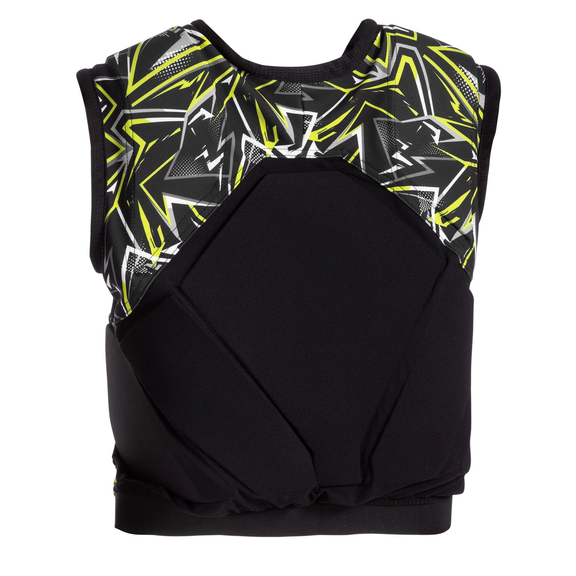 Sparco SJ PRO K-3 Rib Protector Vest Black/Yellow - Image 2
