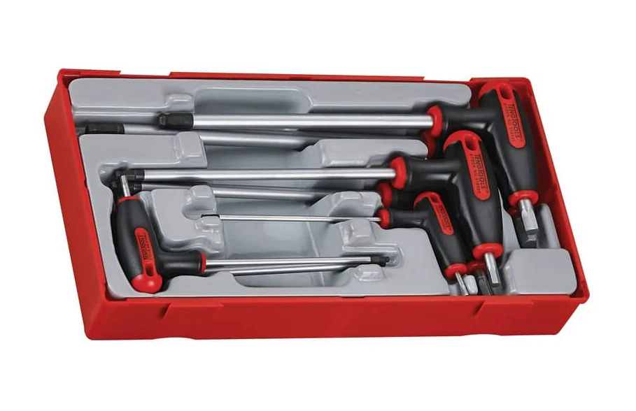 T-Handle Ball Point Hex Key Metric 51050 Racing Tools - Image 3