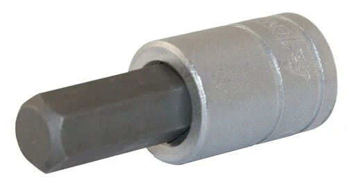 Teng Tools 3/8" Hex Bit Socket Metric Chrome