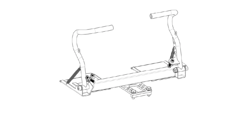 TonyKart / OTK Complete Pedal Extension Kit Cadet/Minikart KP192 - Image 3