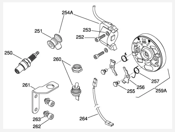 Iame Gazelle 60 Electronic Ignition Rota A-61953-C - Image 2