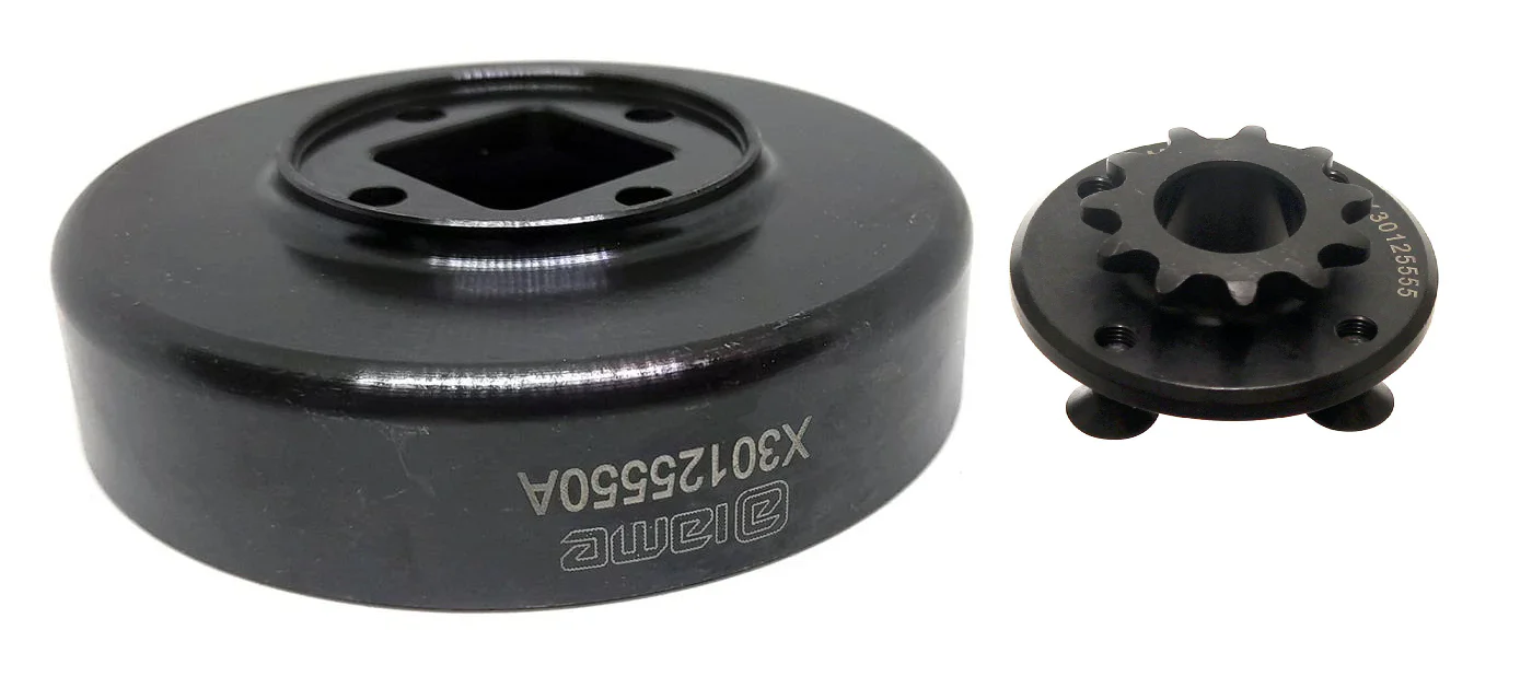 Iame X30 Clutch Drum & Sprocket (Loose)