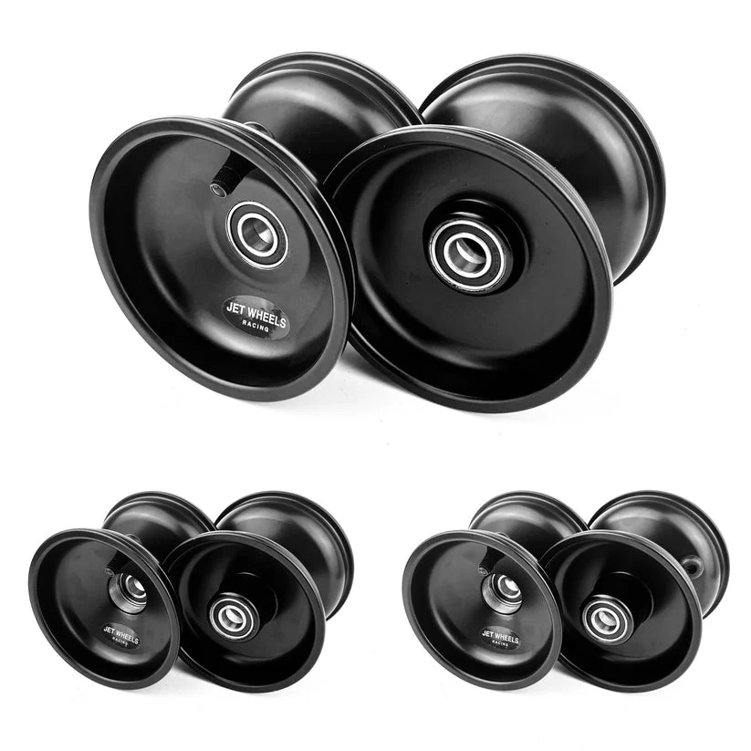 Jet Wheel O/D 105mm Super Offset Black (SINGLE WHEEL)