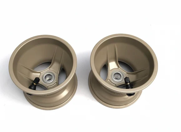 Kart Republic - Set 2 Front Wheels 112mm Mini MG Bronze