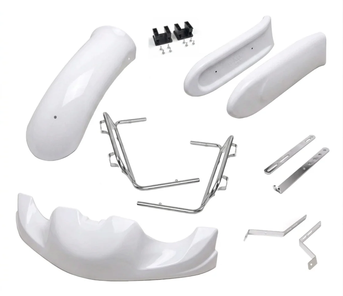 KG 507 Junior Bodywork Full Kit White/Pearl