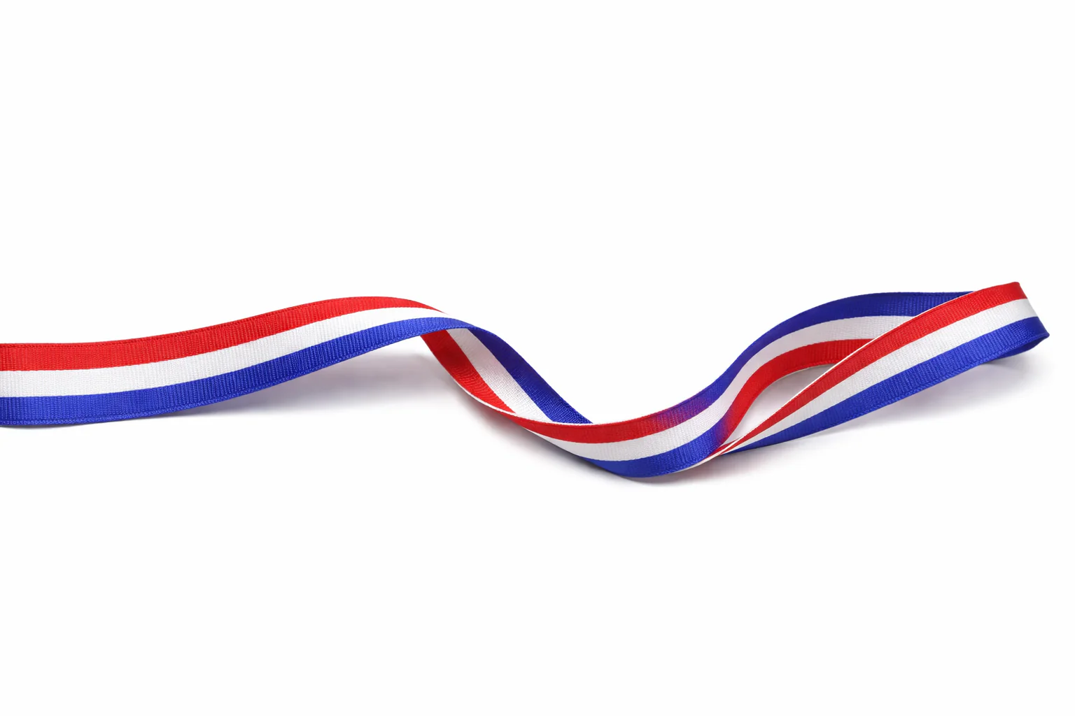 Medal Ribbon – Red, White & Blue