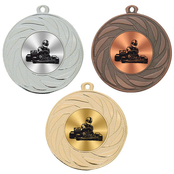 Karting Spiral Award Medals – Gold, Silver & Bronze - Image 4