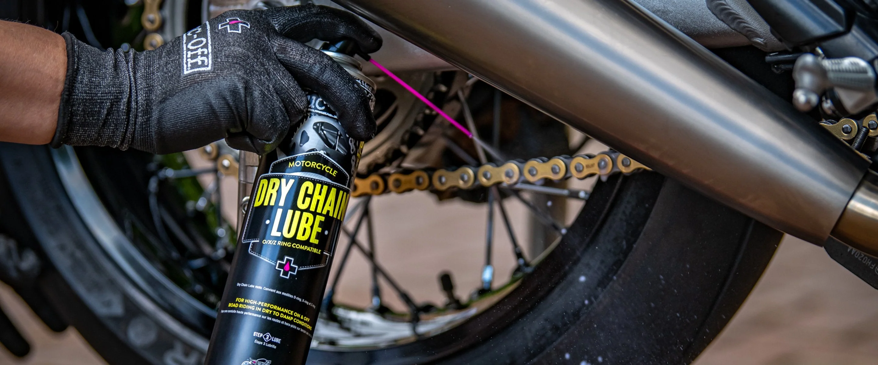 Muc-Off Motorcycle Dry Chain Lube 400ml - Image 2