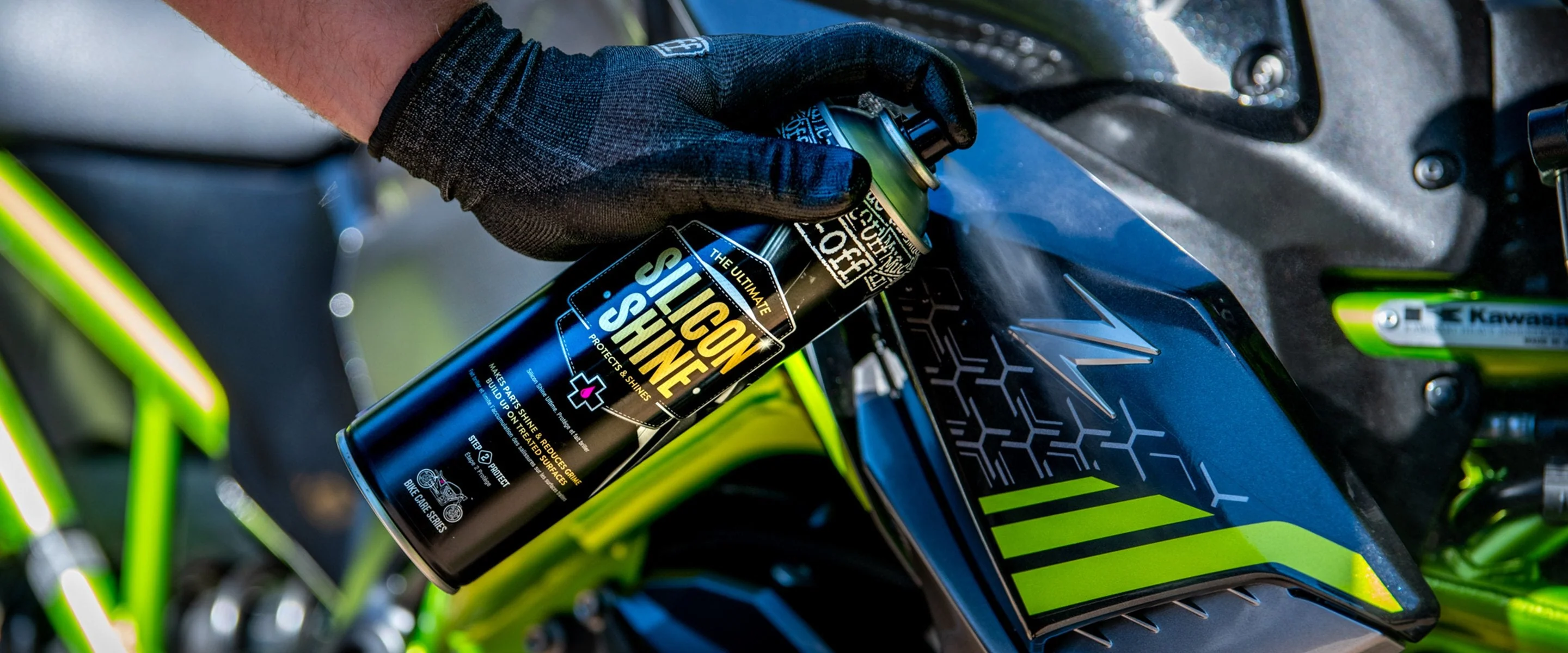 Muc-Off Motorcycle Silicon Shine 500ml - Image 2