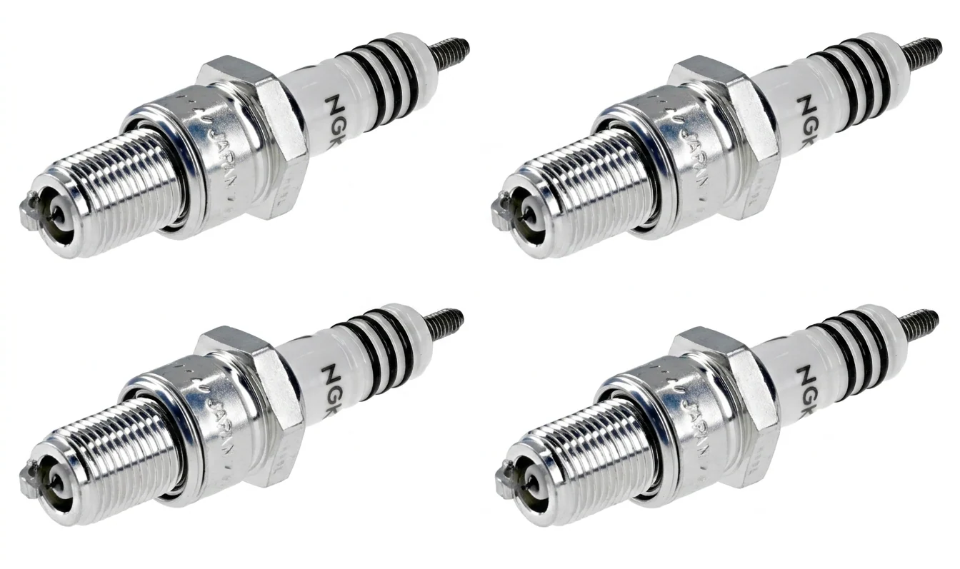 NGK EIX Iridium Spark Plugs Pack (x4 Plugs)