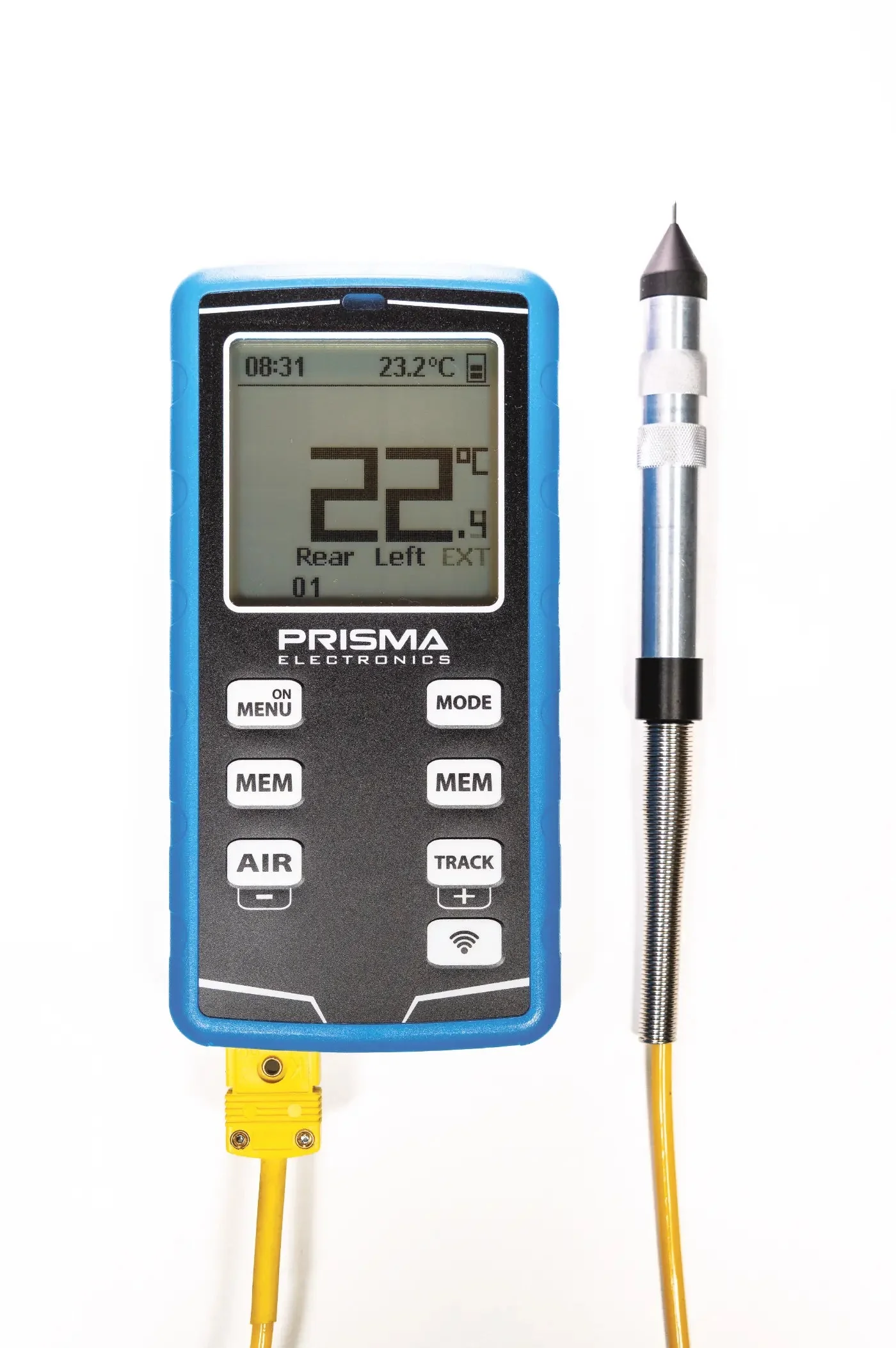 Prisma Digital Tire Pyrometer With Needle Probe (With Case) Go Kart Racing