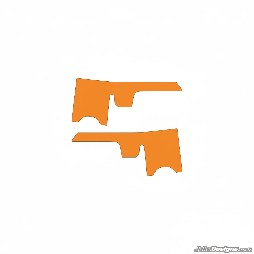 Rear Bumper End Sticker For Kg C3 / KG CLOB / OTK M10 - Image 4