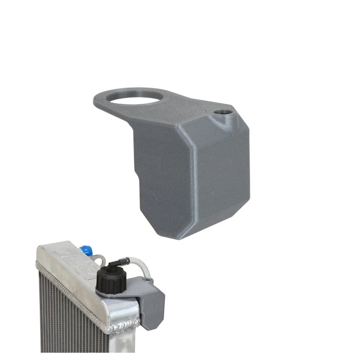 Recovery tank for radiator X30