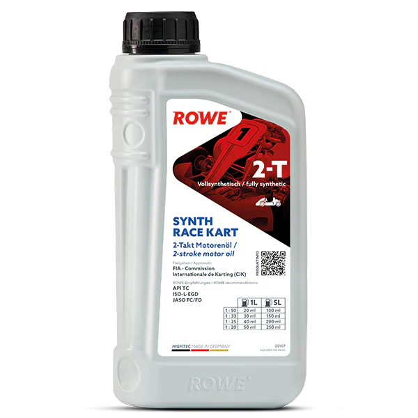 ROWE Hightec Fully Synthetic 2T Race Kart Oil 1L