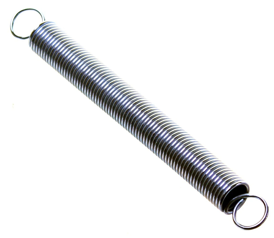 Silver Exhaust Cradle Spring 130mm