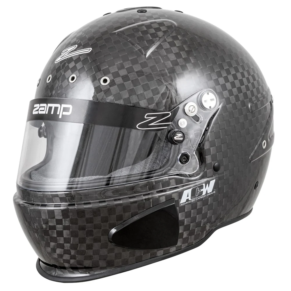 Zamp RZ 88c Closed Cockpit Gloss Carbon Helmet